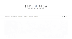Desktop Screenshot of jeffandlisaphotography.com