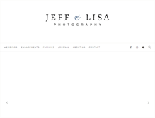Tablet Screenshot of jeffandlisaphotography.com